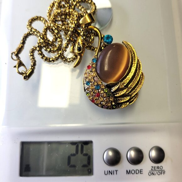 Swan Pendant Necklace - Picture 7 of 7